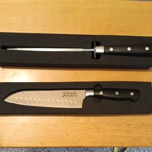 Cooking Pleasures Knife and Sharpener Set